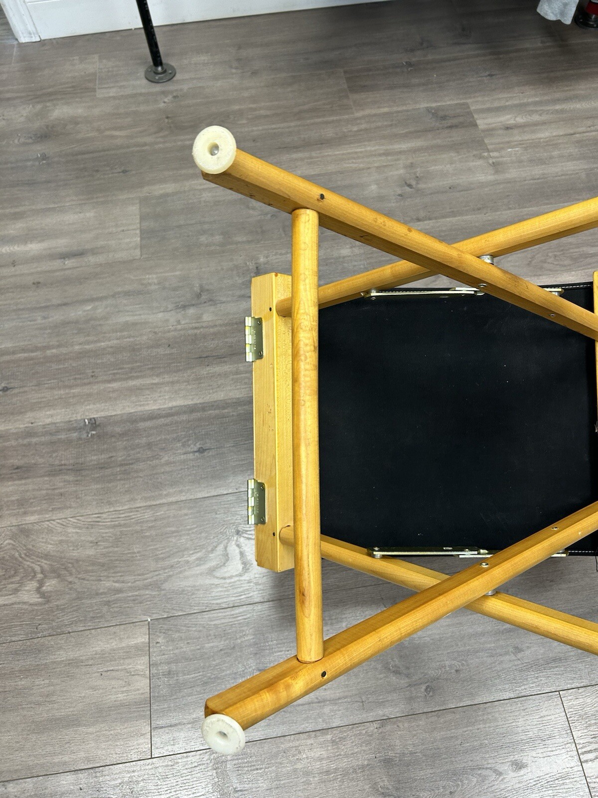 Vintage Nike Director Chair Black “Just Do It” Promo Rare Collectible Seat