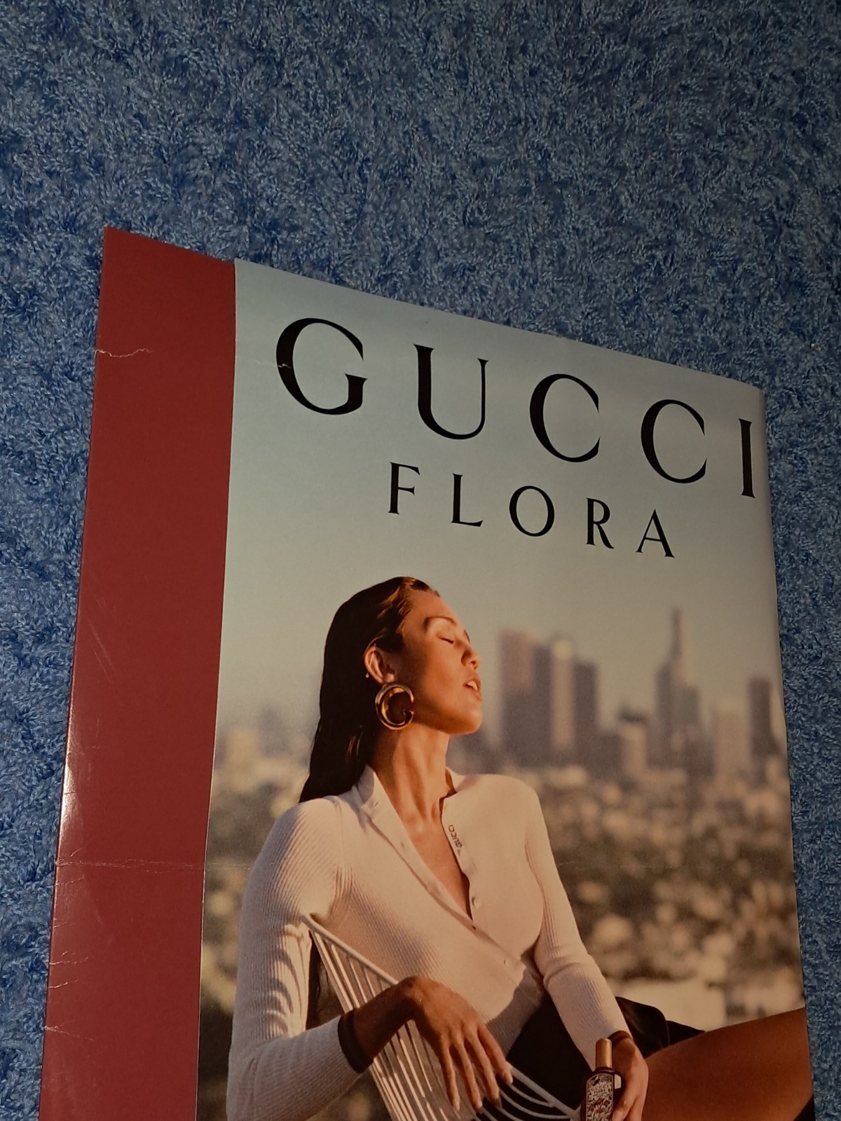 Miley Cyrus Gucci Flora 3 FT PROMO POSTER Hannah Montana Fan Gifts Ulta Beauty