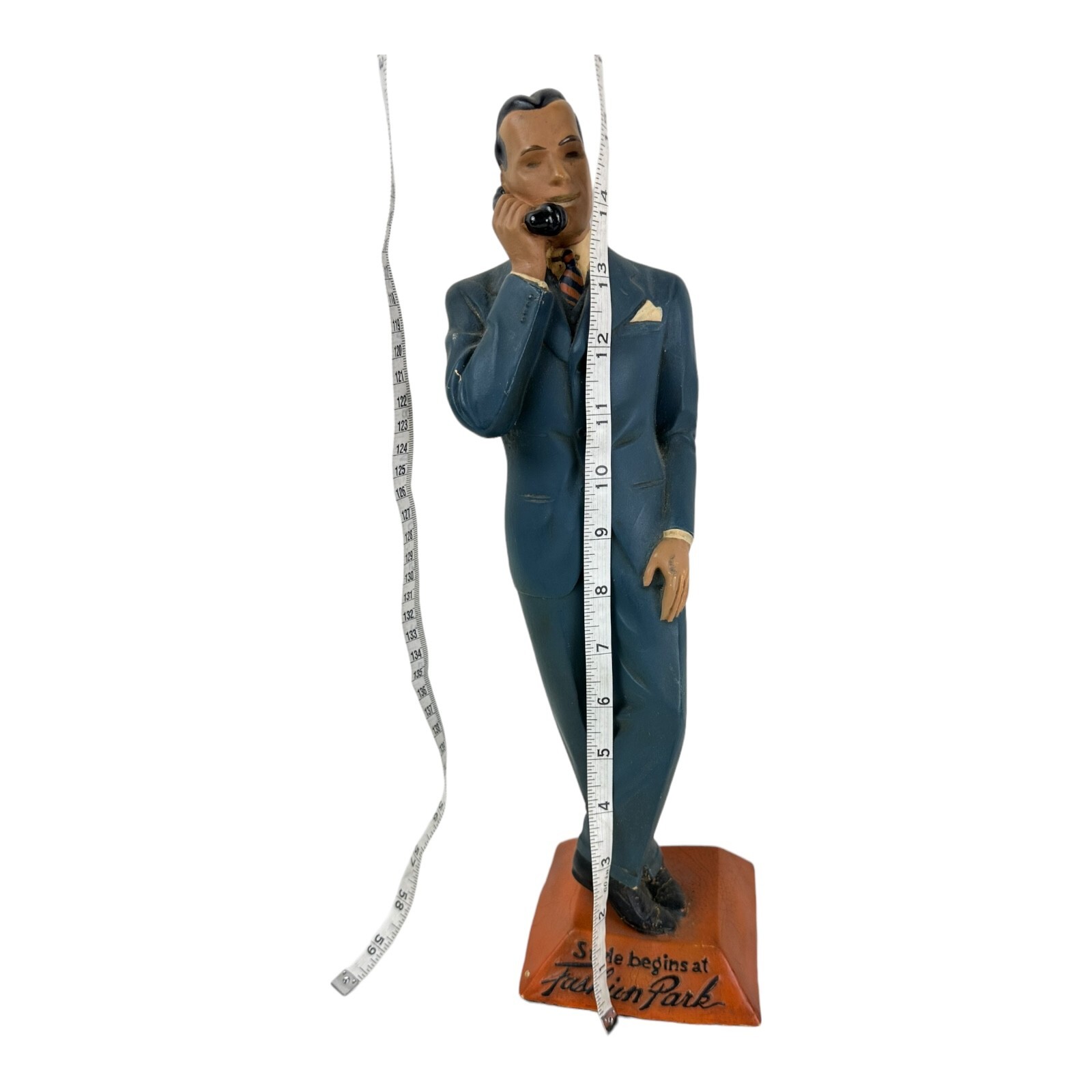 1950’s FASHION PARK menswear advertising figure / store display. Madmen RARE!