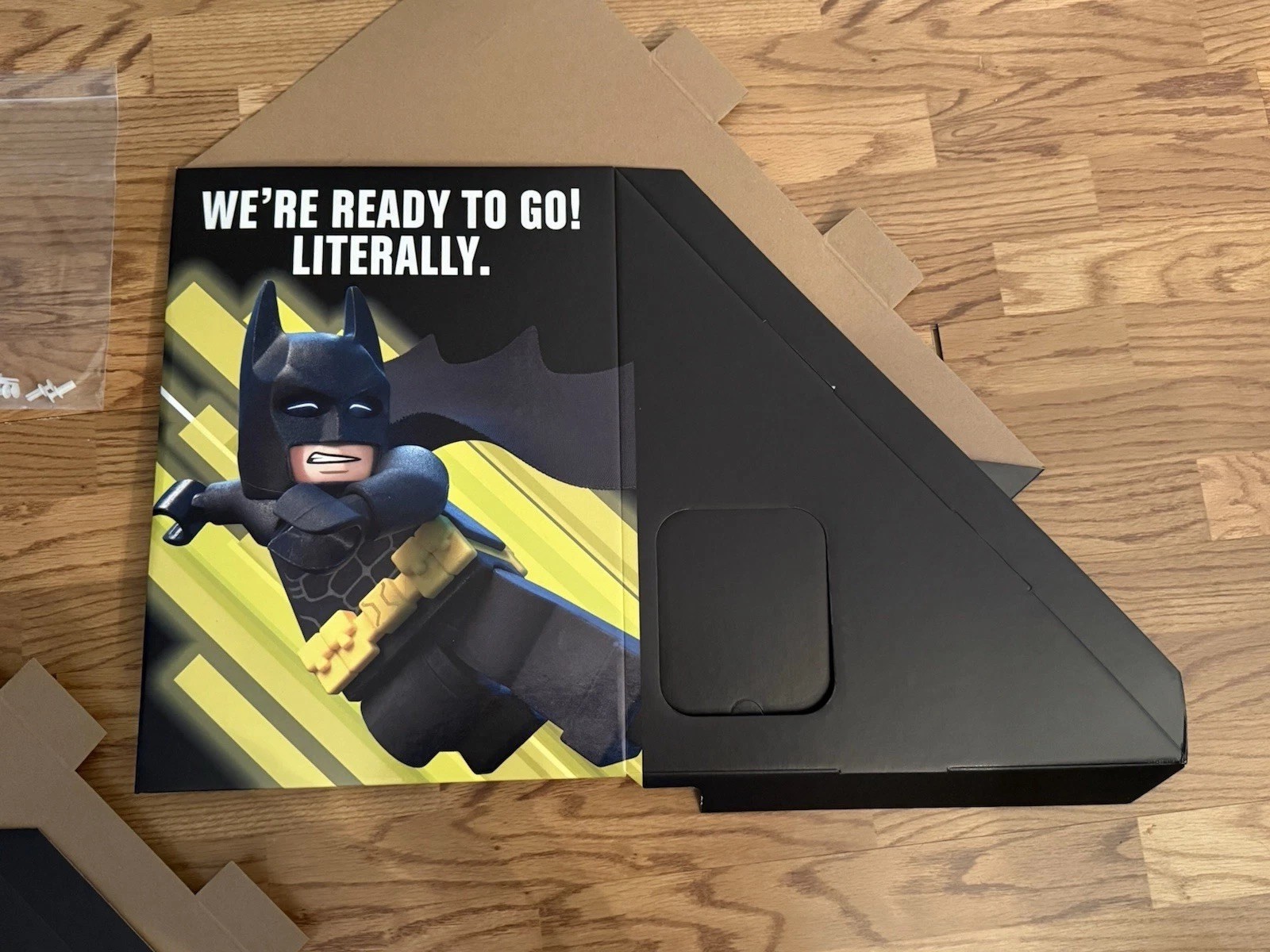 LEGO Heroes Needed Toys R Us Endcap Sign Kit