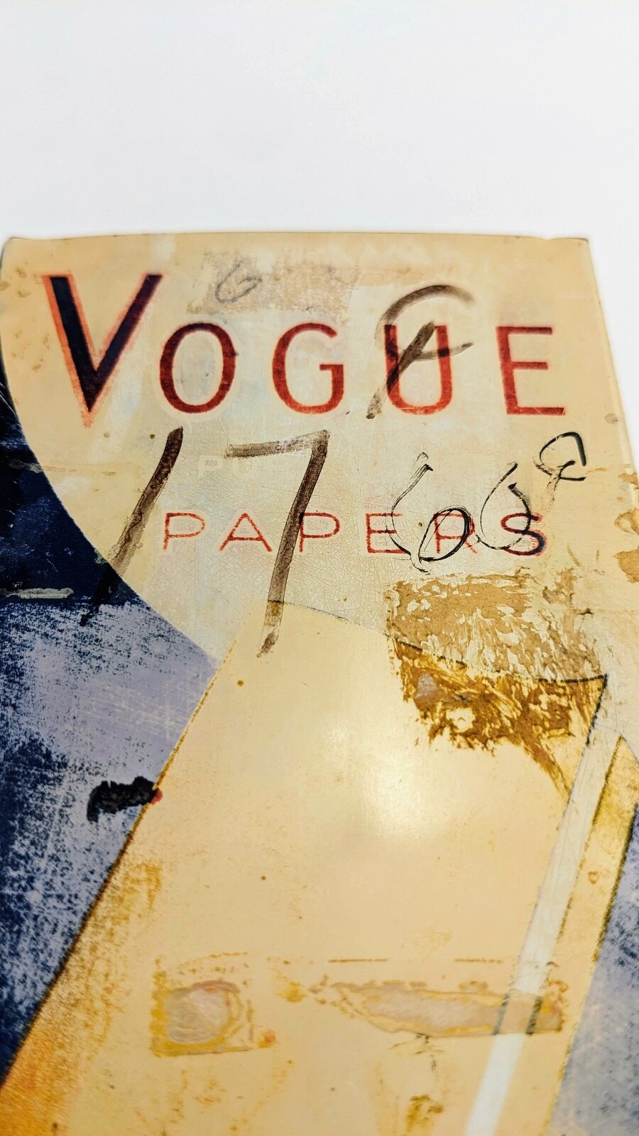 Vintage Vogue Metal Cigarette Papers Display