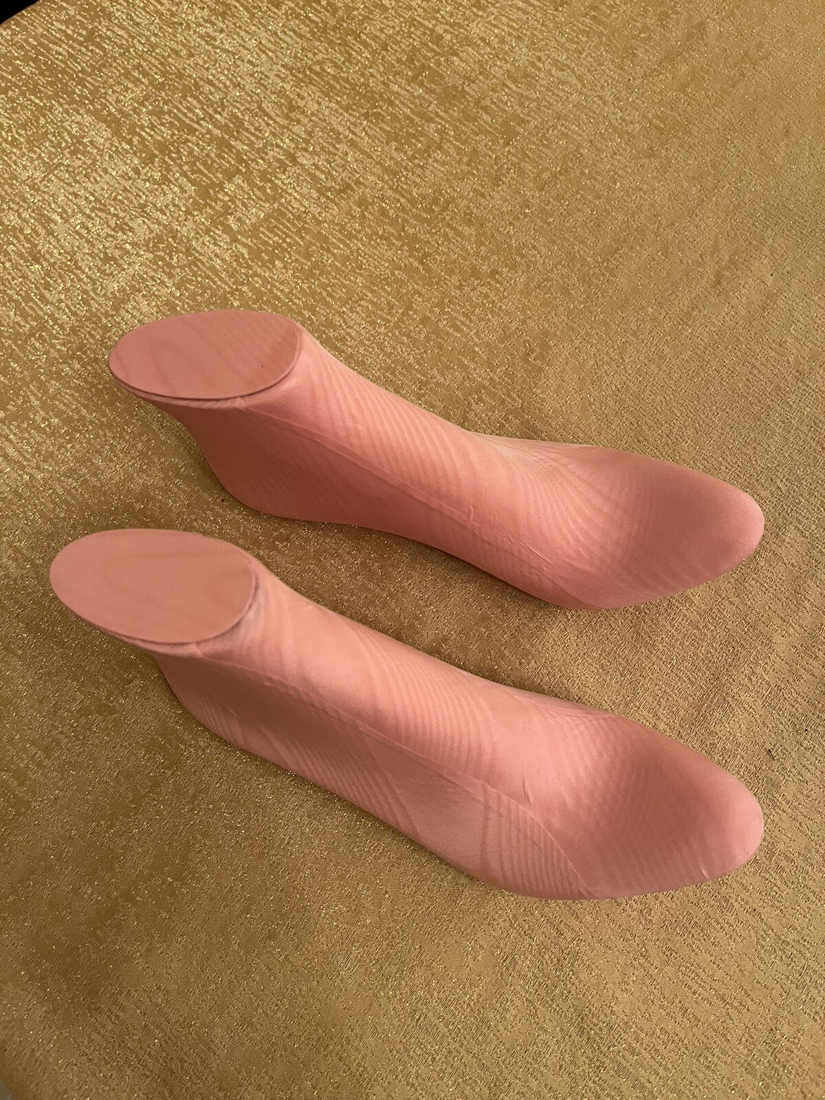 RARE Gucci Store Display Feet Used In Store set of 2 Pink