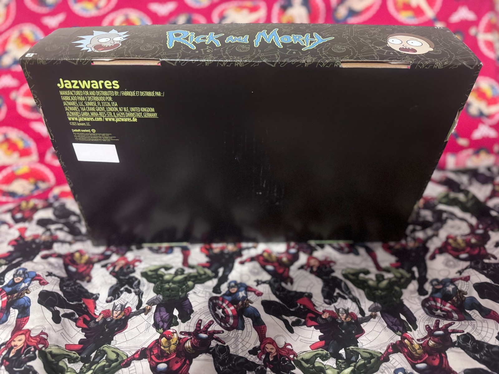ADULT SWIM RICK AND MORTY JAZWARES STORE DISPLAY BOX FOR COLLECTIBLES RARE LTD