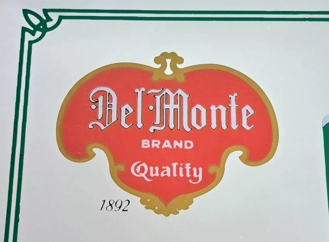 ADVERTISING MIRROR SIGN FRAME-MONTE JUICES-CENTENARY 1892-1992-OLD