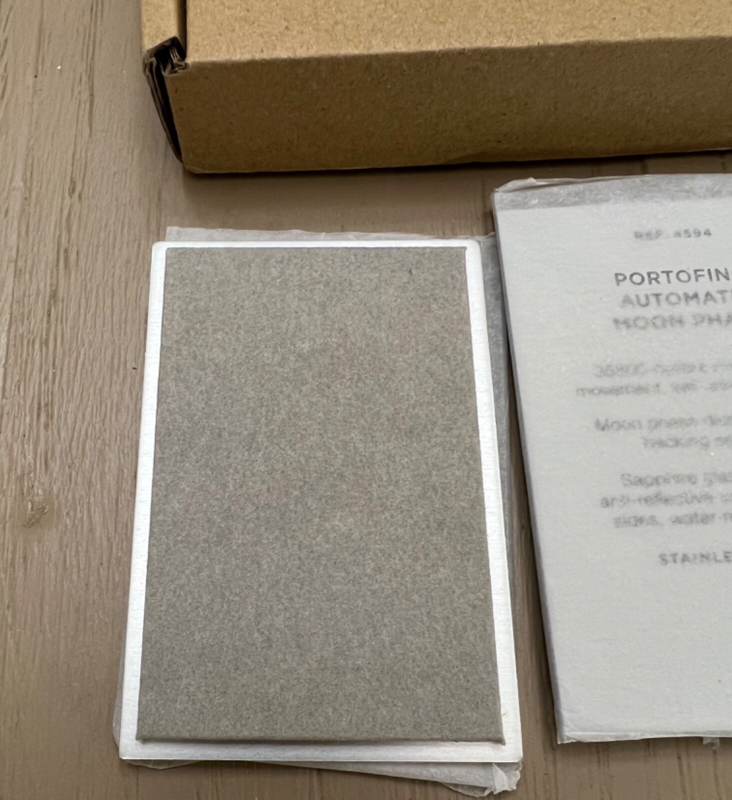 NEW IWC PORTOFINO DEALER’S ALUMINUM DISPLAY SIGNS PLAQUES x 4 Collectors RARE