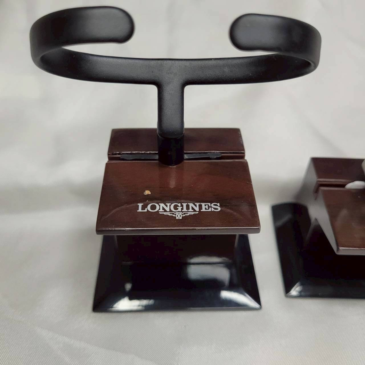 2x Official LONGINES Watch Dealer Watch Display Stand Holder Tray 2 Slots