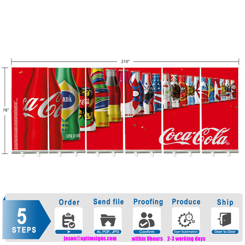 20ft Advertising Display Booth Promotion Event Trade Show Roll up Banner Stand