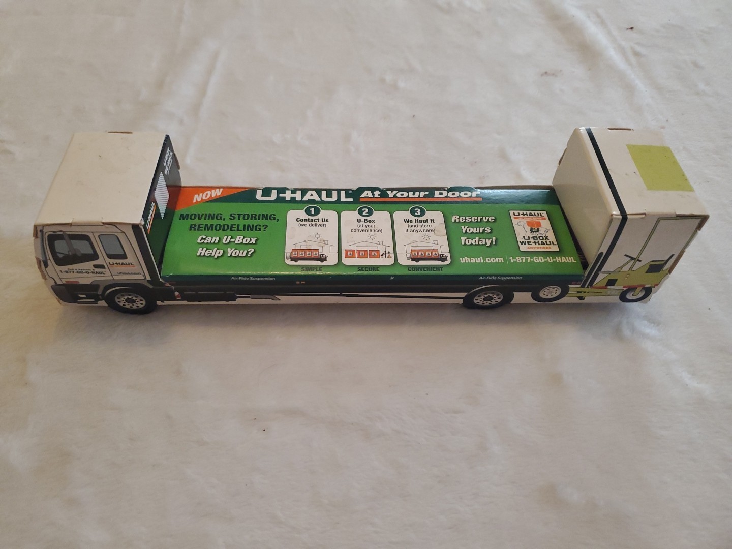 Vintage U-Haul Store Display Cardboard ADVERTISING Collectible 02/09 UH-9248(0)
