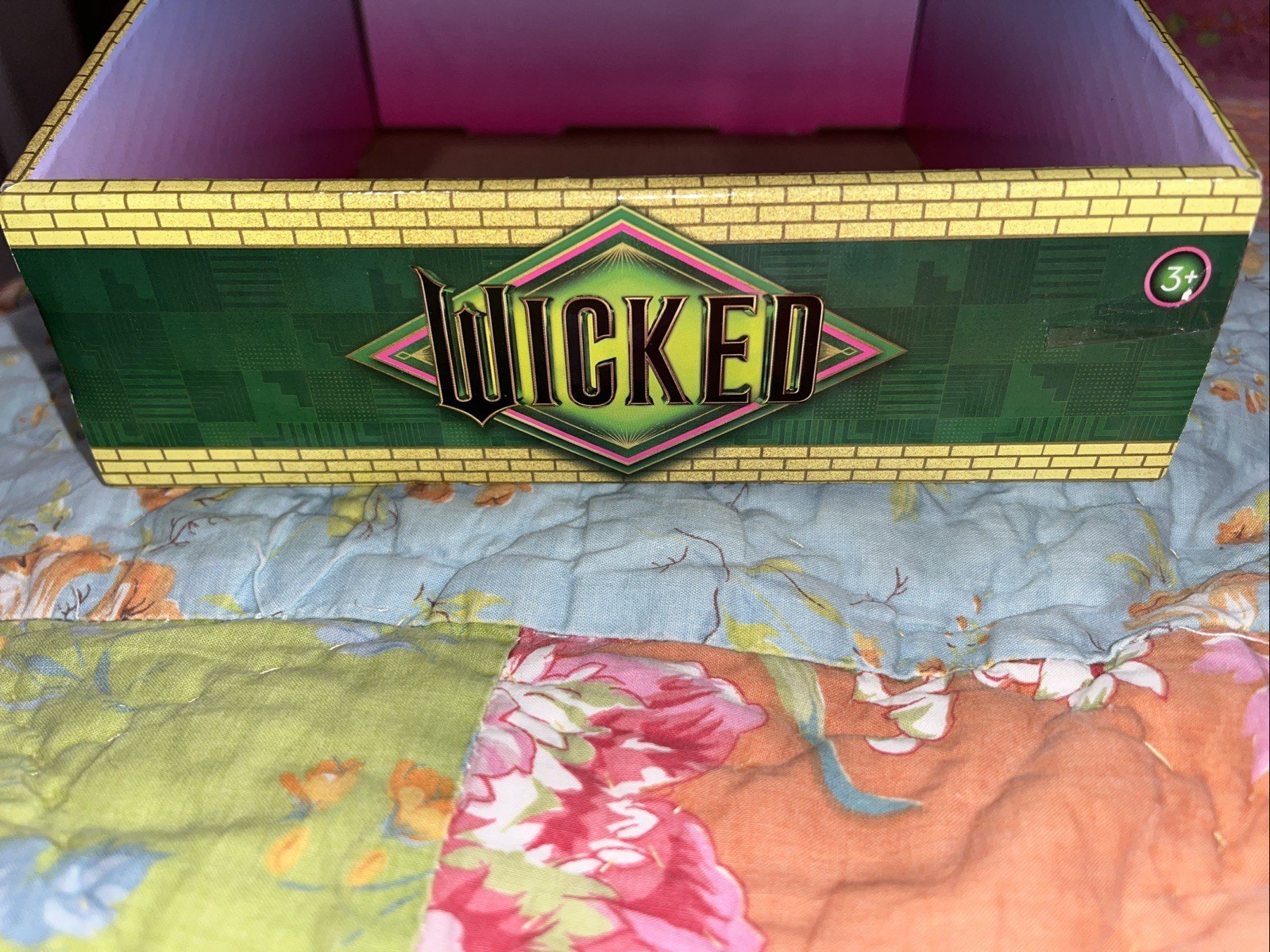 Just Play, Universal Wicked ELPHABA/GLINDA Plush ORIGINAL Store DISPLAY BOX ONLY