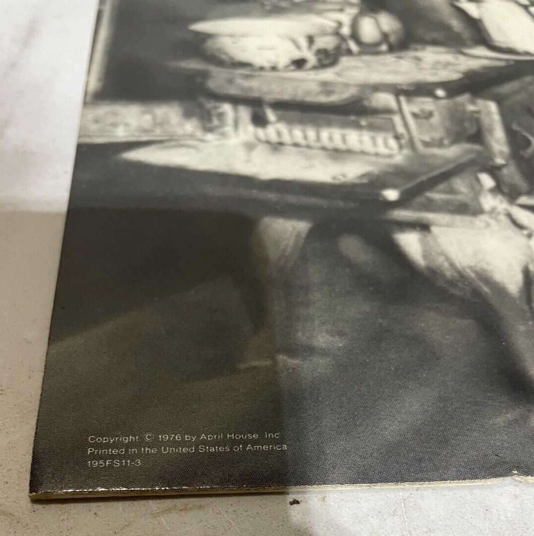 Cardboard April House 1976 Ad Woman Complaints to the Cook Vintage Store Display