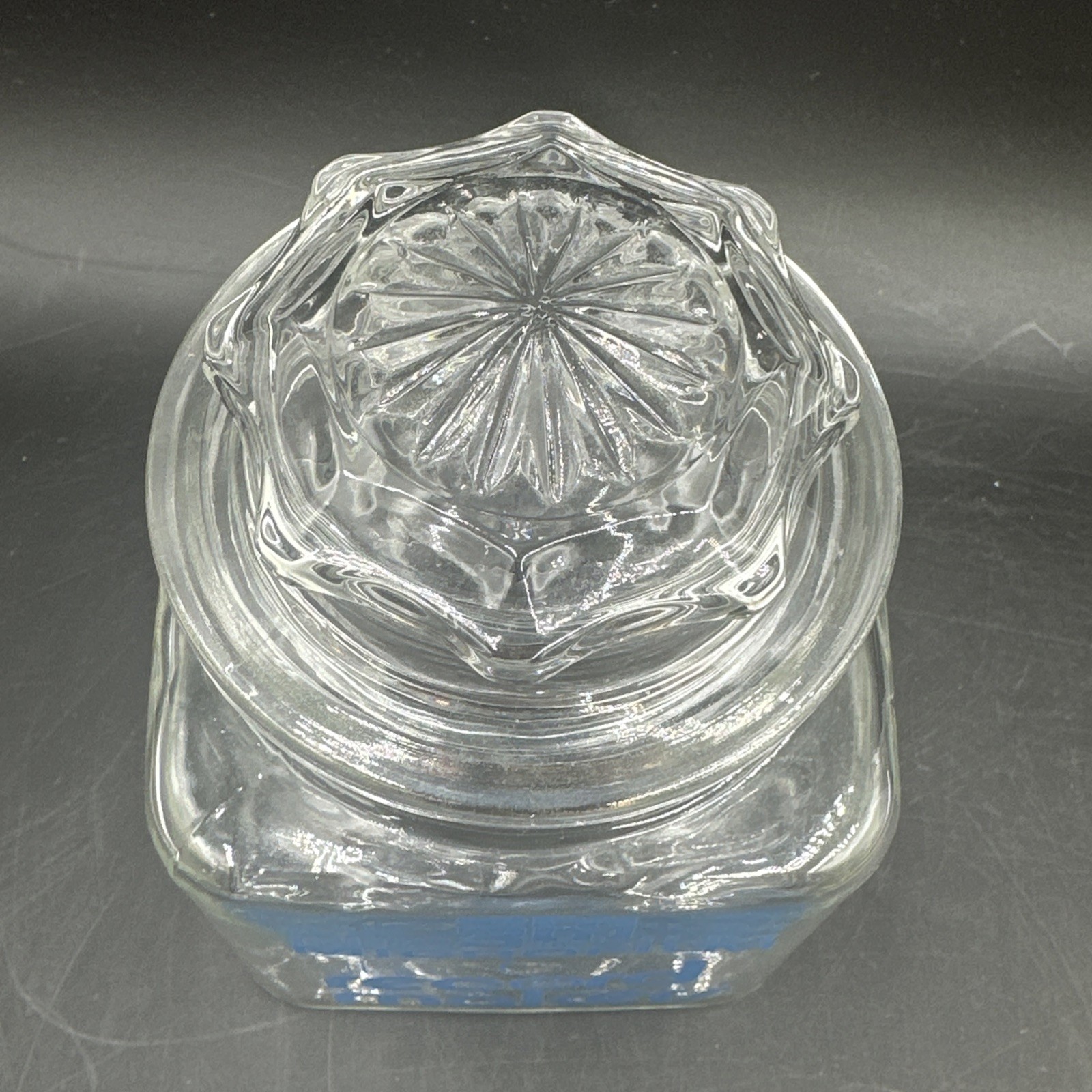 Vintage Glass Jar With Advertisement “3M Brand Microfilm” Nice Graphics