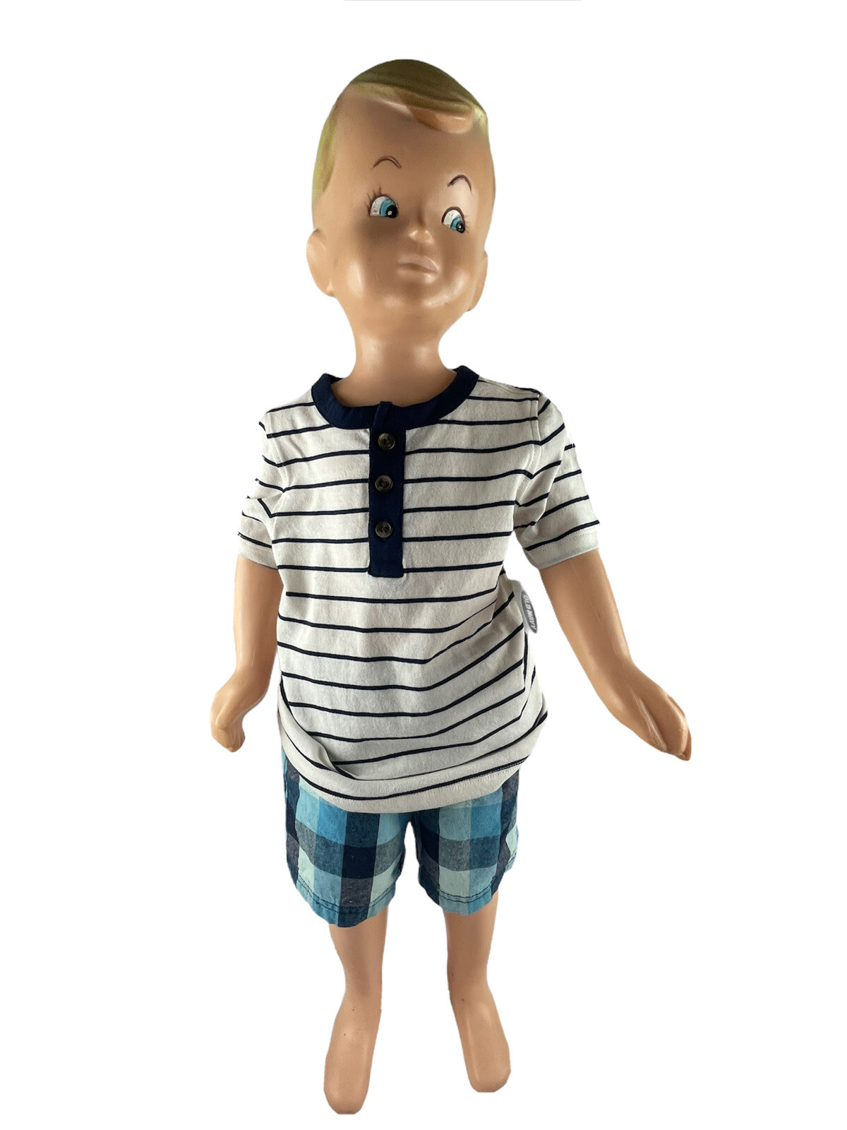 Buster Brown Advertising Store Display Mannequin Toddler Boy Doll 31” Tall
