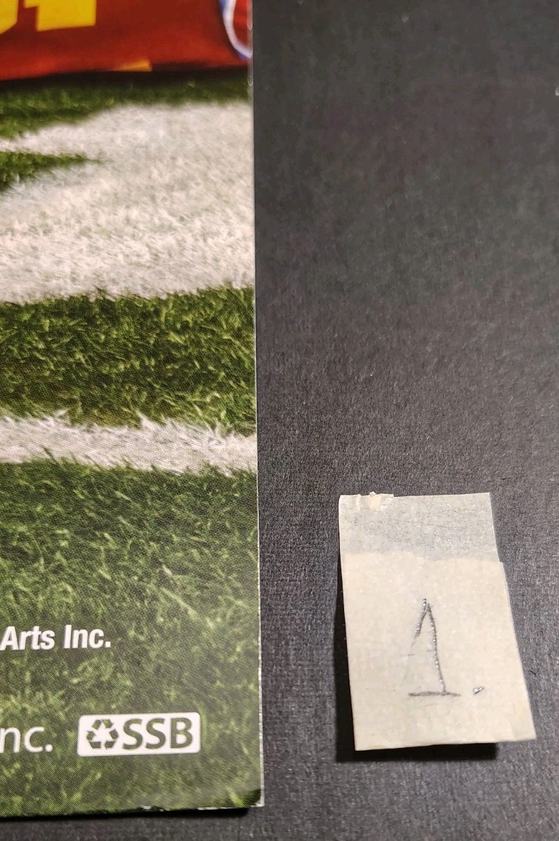 2025 – EA Sports College Football 26 – Store display advertisement – 24x 11x