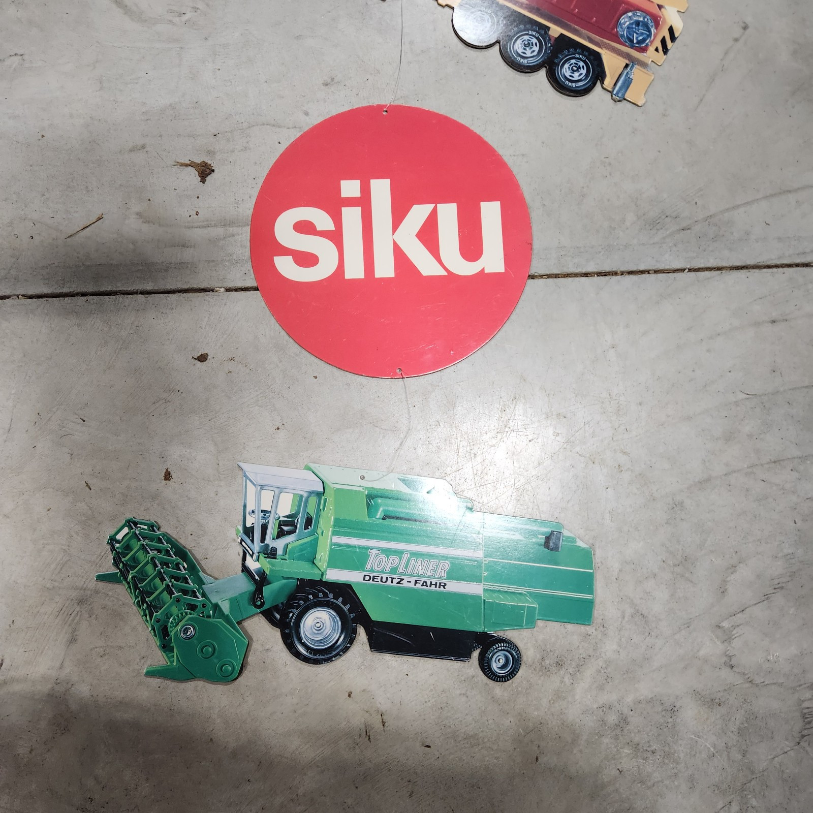 Siku Diecast Hanging Store Display 4 Piece Double Sided Sign D22