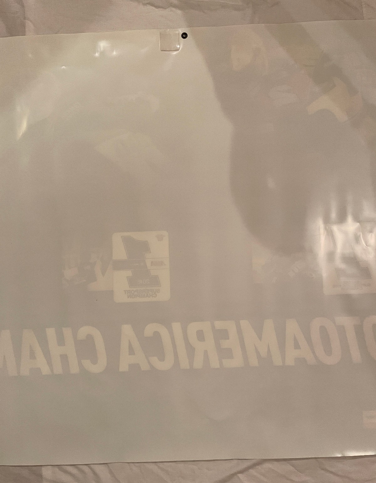 Yamaha Dealer Banner 2016 Motoamerica Champions Approx 95.5″ x 47″ (#7)