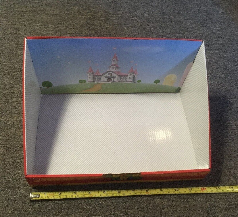 Super Mario Jakks Plush Official Store Display Box Only! NEW IN HAND!!!