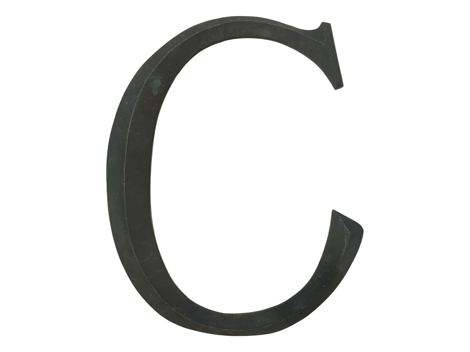 1990s Gucci Store Advertising 13.75″ Tall Letters – 13 lbs. Missing C Display