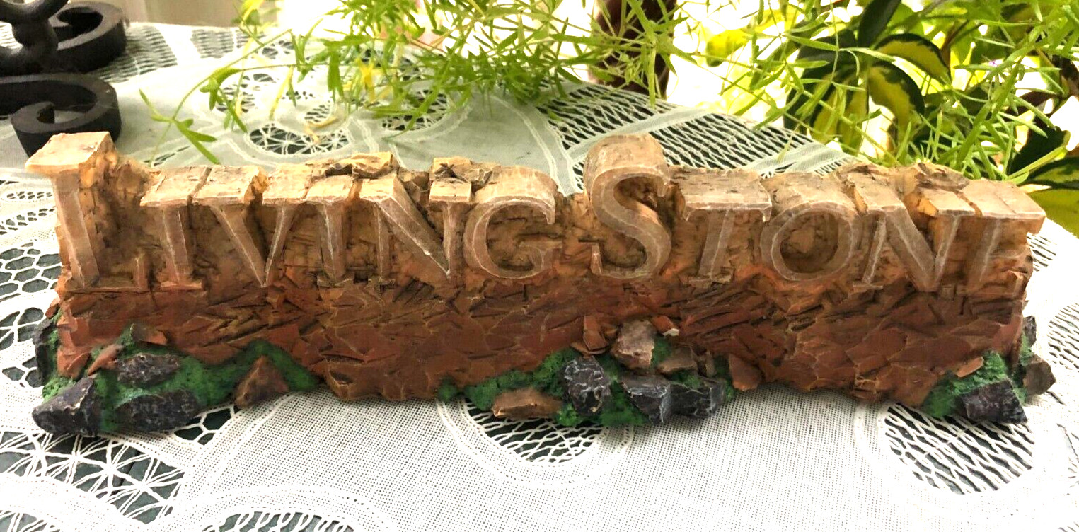 LIVING STONE – 10.25″ DISPLAY SIGN