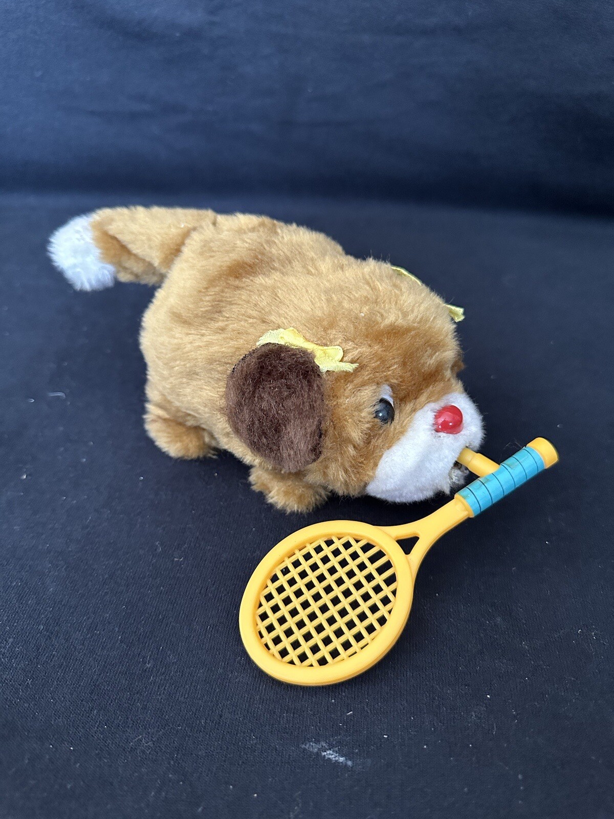Vintage 80s ~ Roll Over Puppy~ Not Working ~ Toy Rare Dog ~ORIGINAL PACKAGING