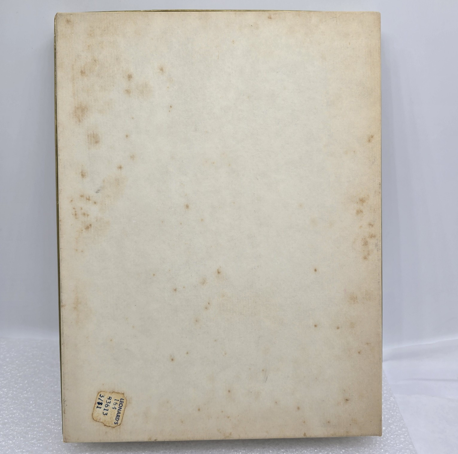 Vtg Hosiery Box Park Avenue Leonard’s Price Tag Empty Collectible Advert Art