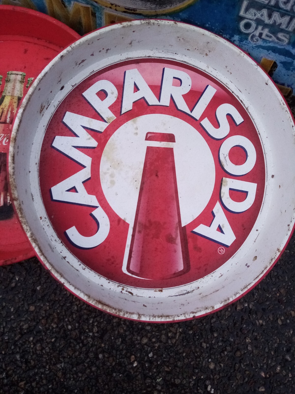 Campari soda tray 1950s