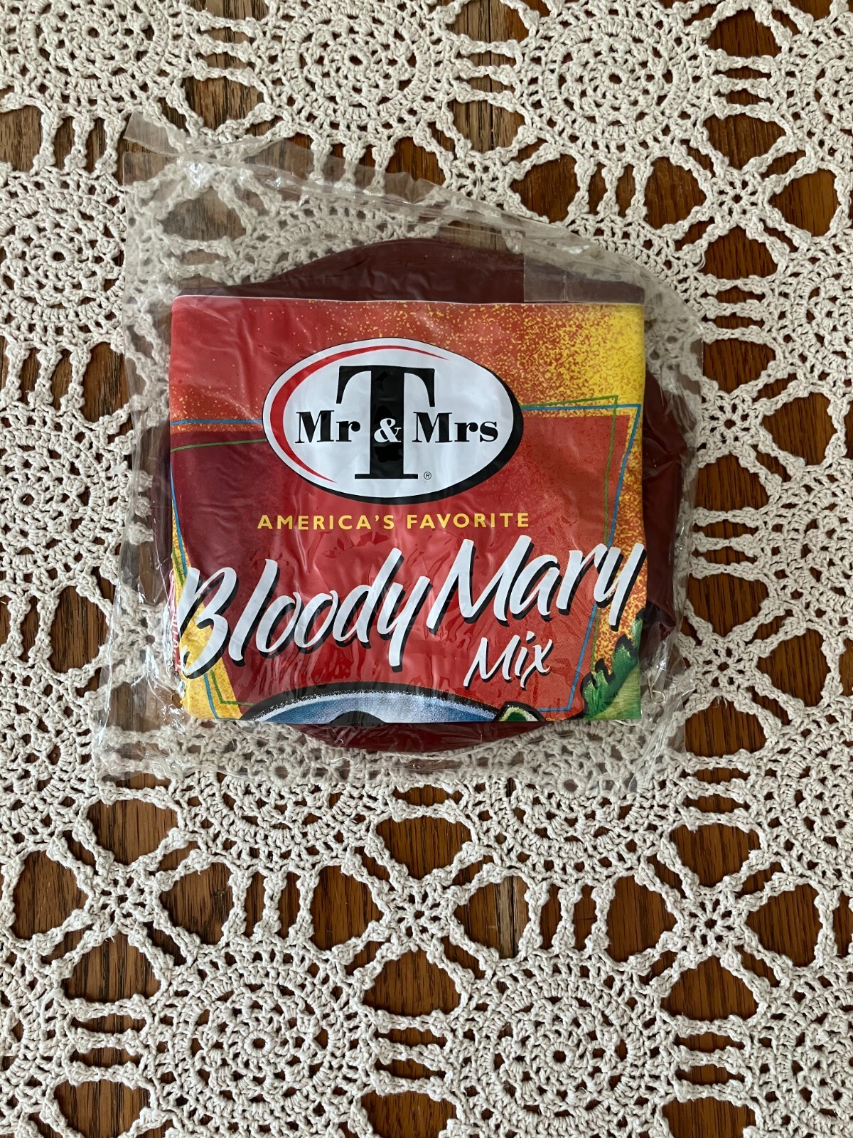 New Mr & Mrs T Bloody Mary Mix Store Display Inflatable Bottle