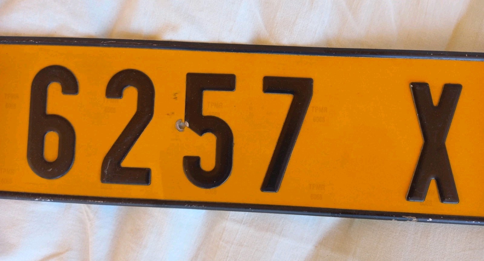 France Posterior Marne Department Car License Plate (Marne 51) Collectible
