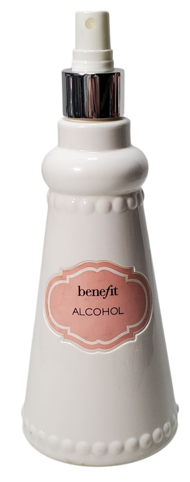 Benefit Cosmetics Alcohol Bottle Empty Store Display Refillable Advertising HTF
