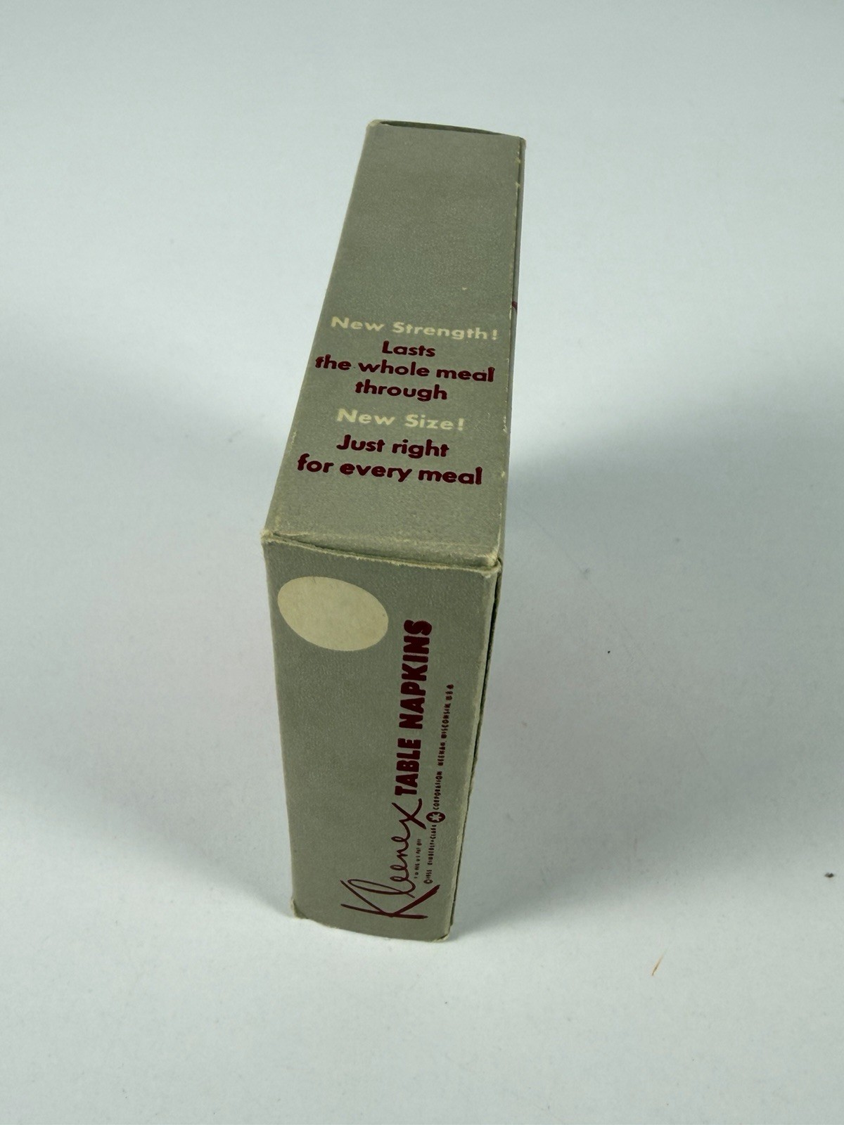Vintage Kleenex Table Napkins Empty Box