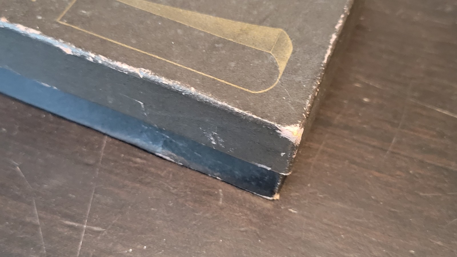 Vintage Cardboard Paper Box Antique Advertising Packaging Boxwood Window Wedges