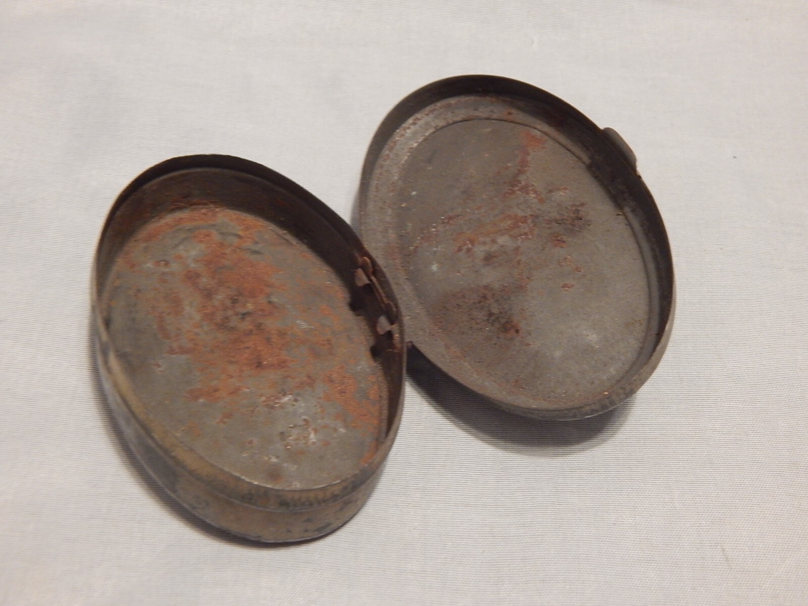 Antique Tin Frozen Brillantine Hair Product Made in England