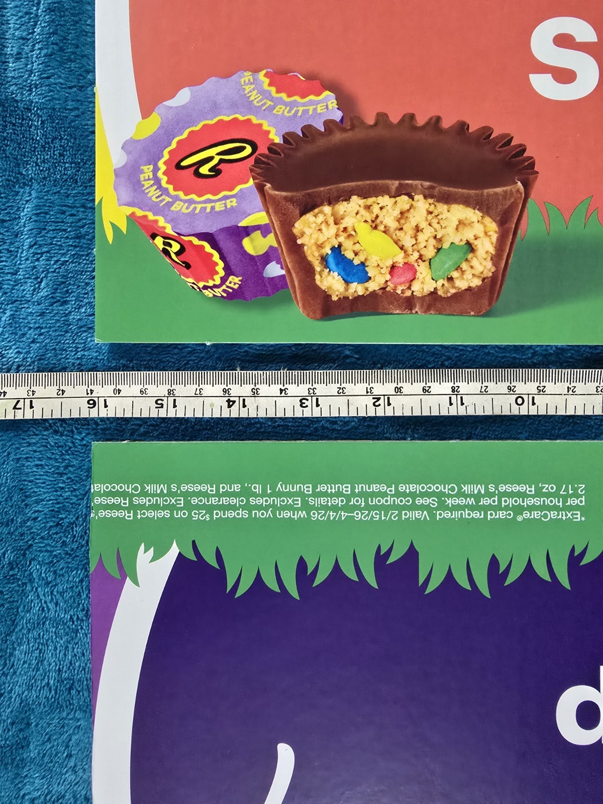 Reese’s Peanut Butter Cups Store Display Shop Signs The Cadbury Shop cardboard