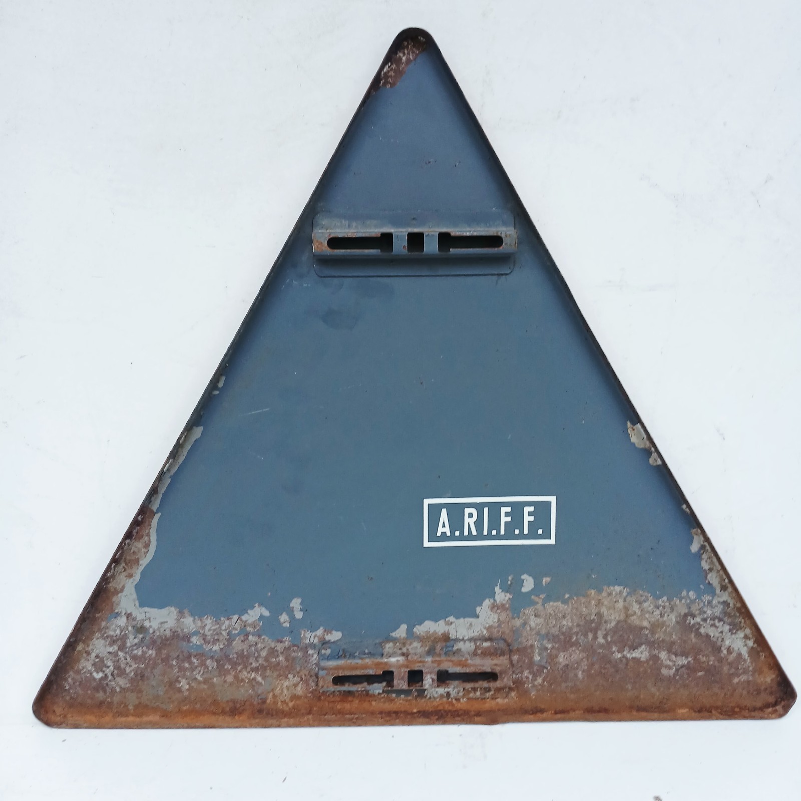 Vintage 1960s France Enamel Sign