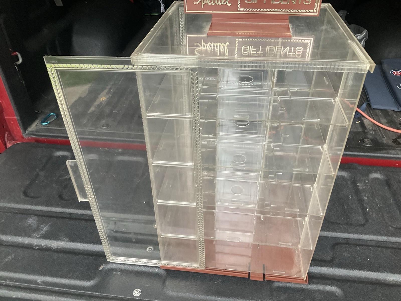 Speidel Watch Store Display Rotating Counter Top Advertising