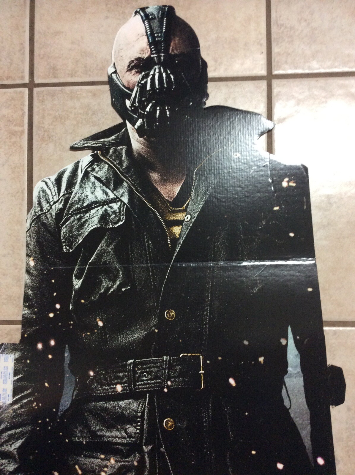 Bane The Dark Knight Rises Store Display Cardboard Cut Out Promo
