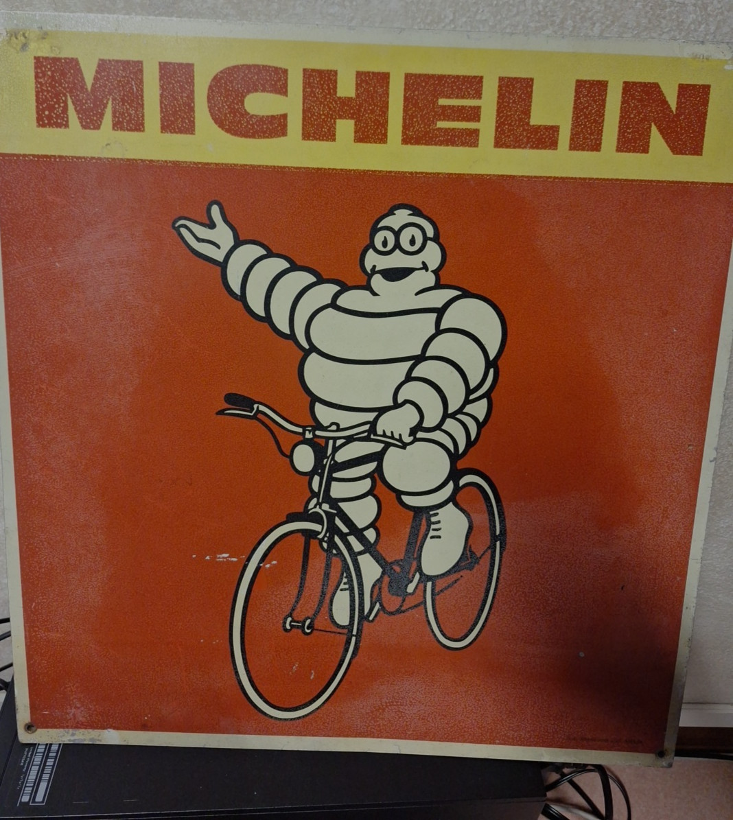 Michelin Advertising Sign.