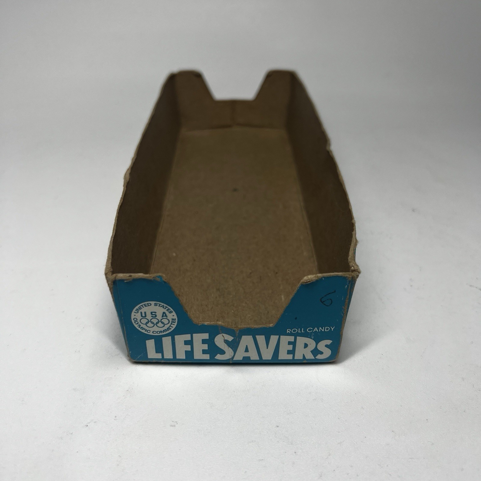 Vintage 1980 Life Savers Roll Candy Store Display Tray Olympics USA Advertising