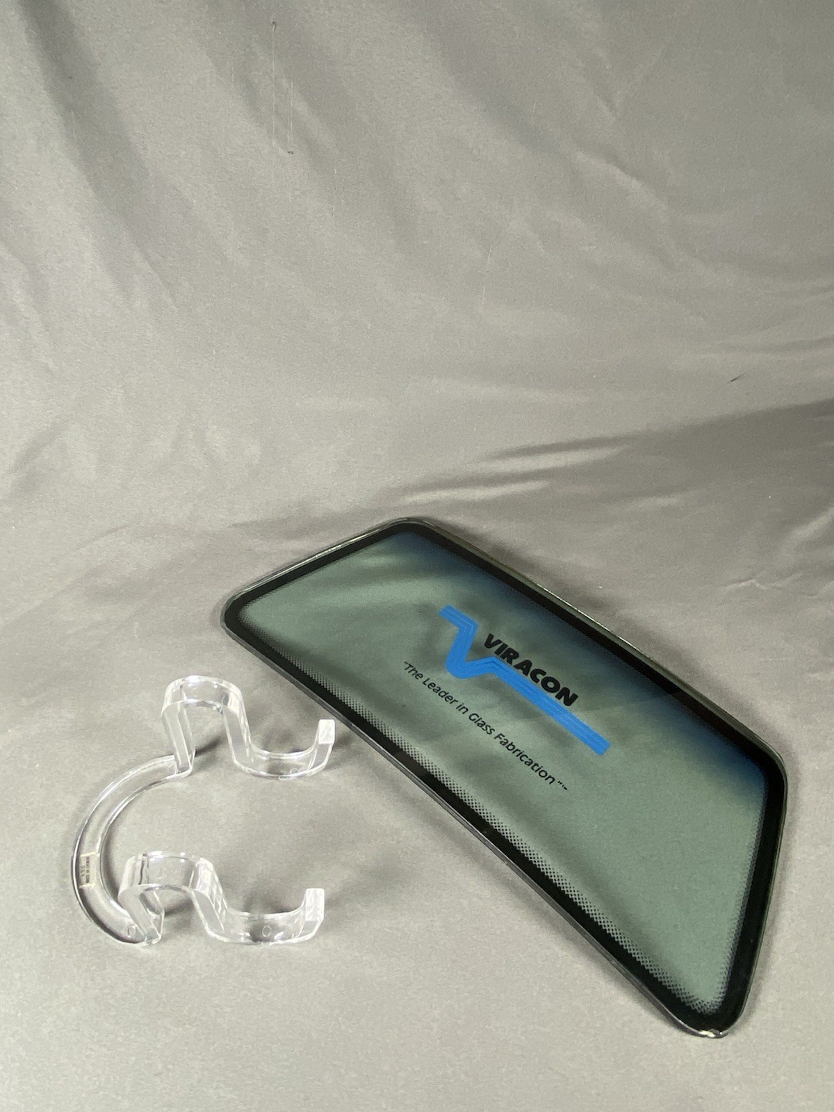 Viracon Windshield Car Truck Window Glass Dealer Store Counter Display Sign 12×5