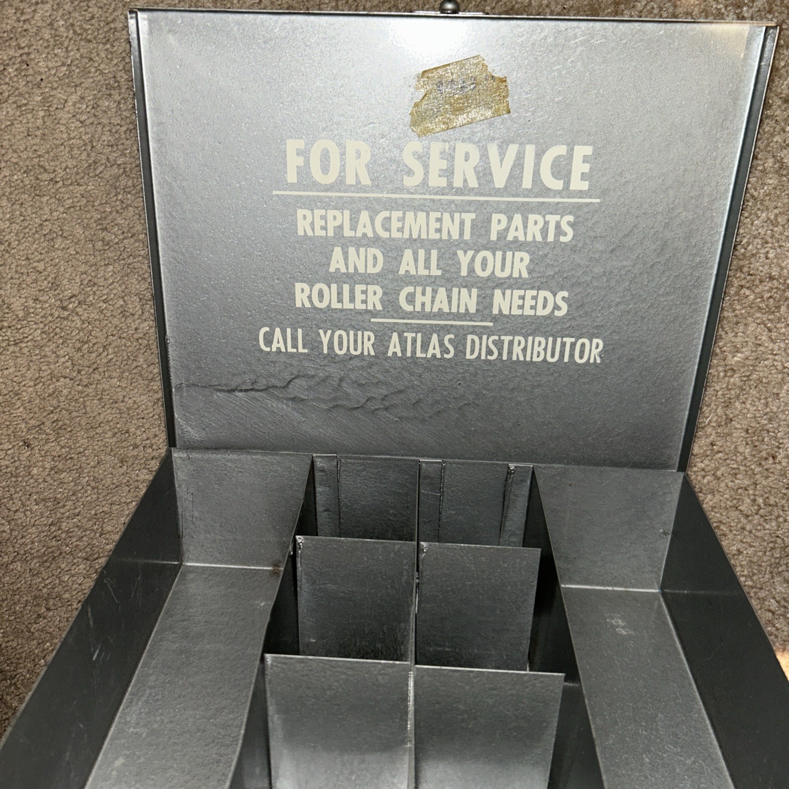Vintage Hardware Store Atlas Roller Chain Maintenance Kit for replacement parts
