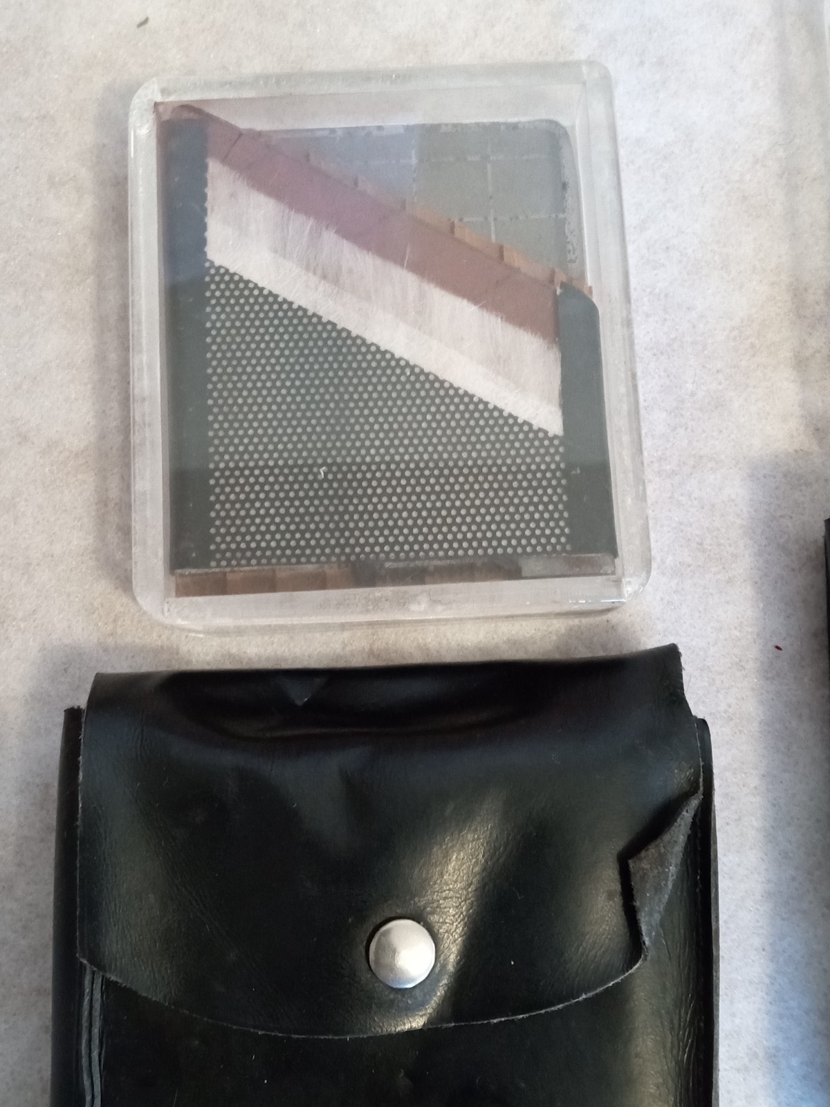 Vintage GOULD Industrial Clear battery Cell Display In Pouches