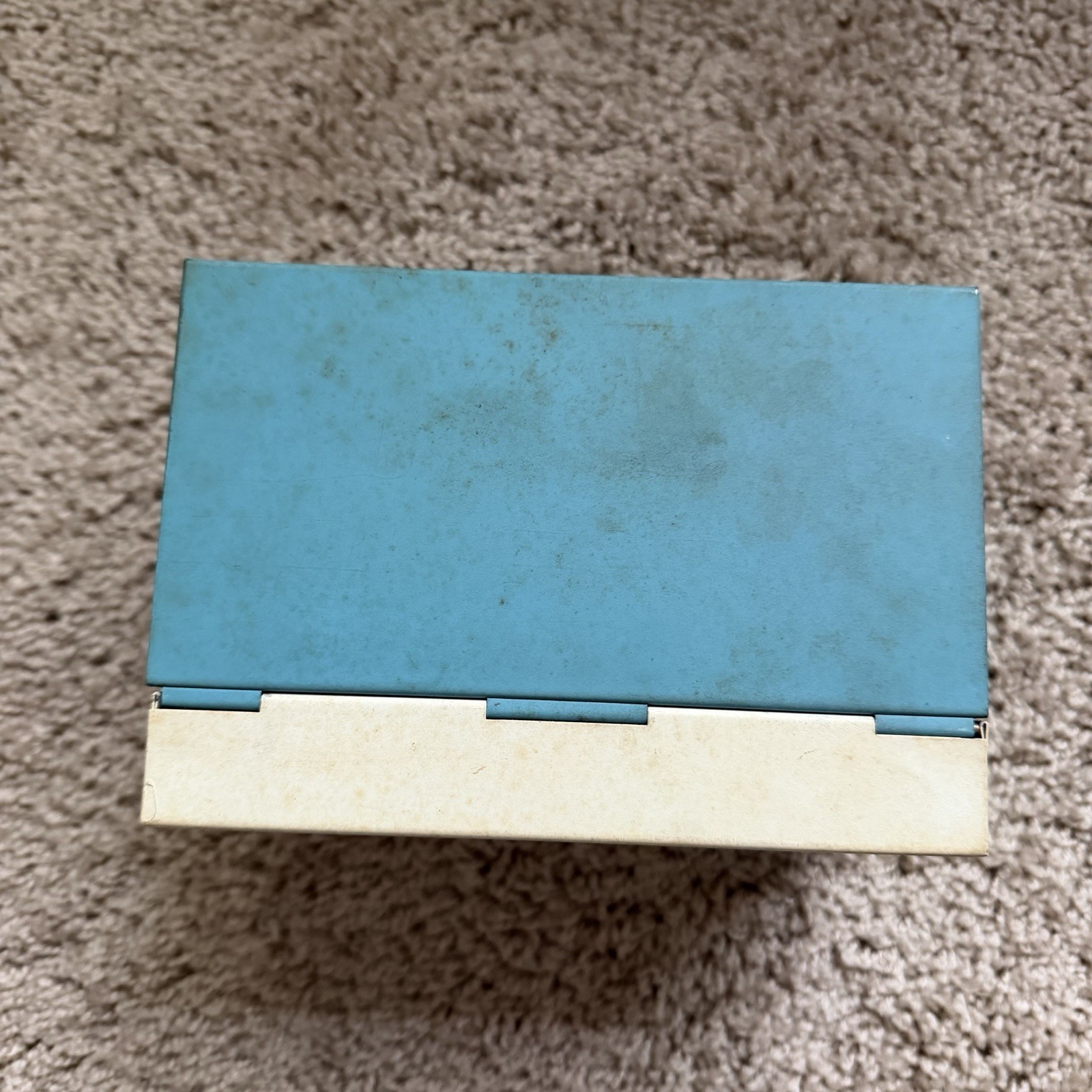 Vintage Sperry Speci-File Metal File Box Electronic Tube Division, 1950-1960