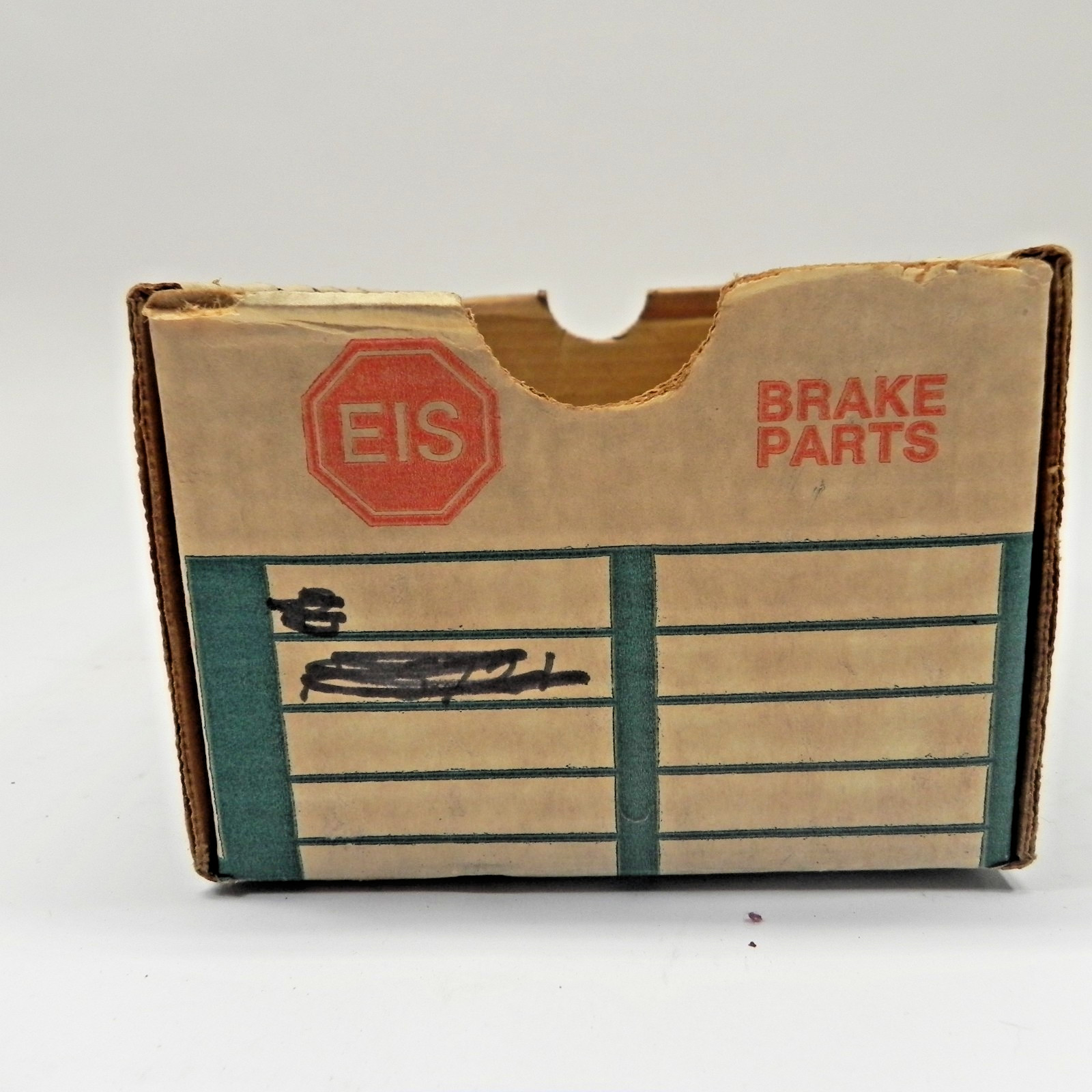 EIS AUTOMOTIVE CORP SERVICE STATION COMPONENTS CARDBOARD BOX EMPTY DISPLAY USED