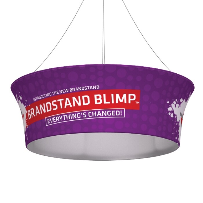 Custom Tapered Tension Fabric Ceiling Hanging for Banner Exhibition Trade Show