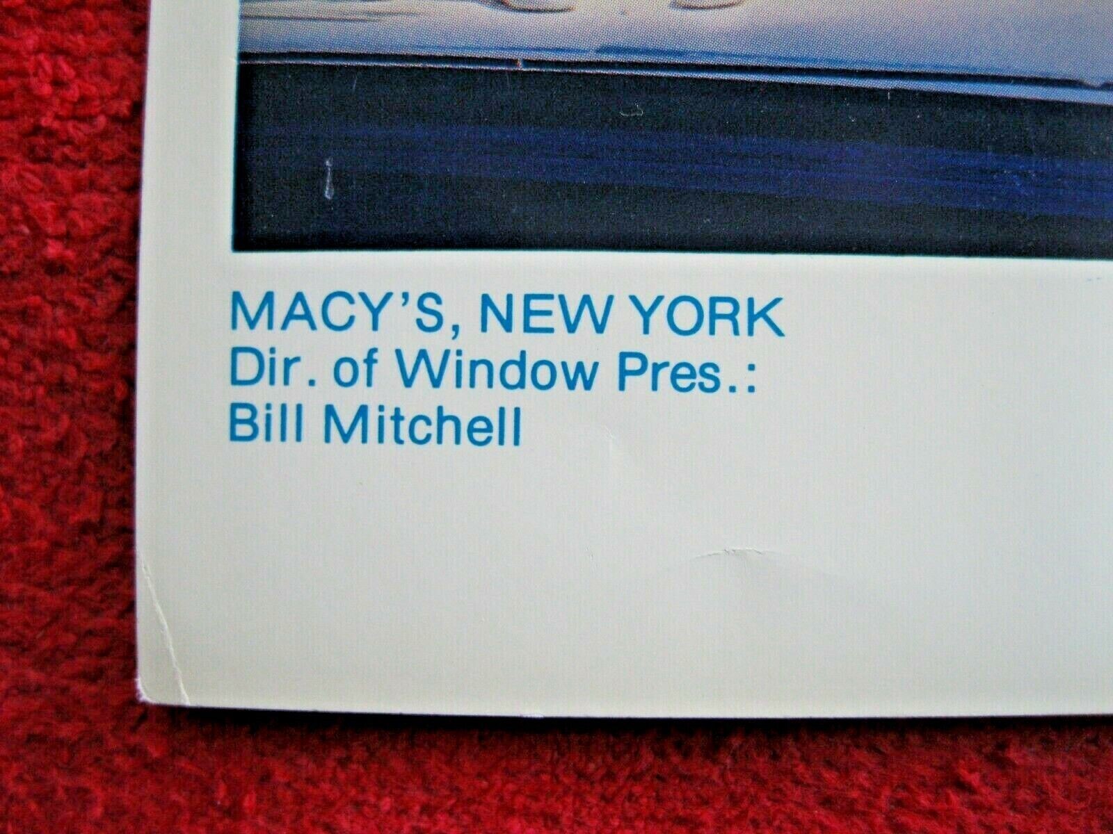 1970’s MACY’S STORE WINDOW DISPLAY JUNIOR WINDOWS FOR ESPRIT PHOTOGRAPH PRINT 65