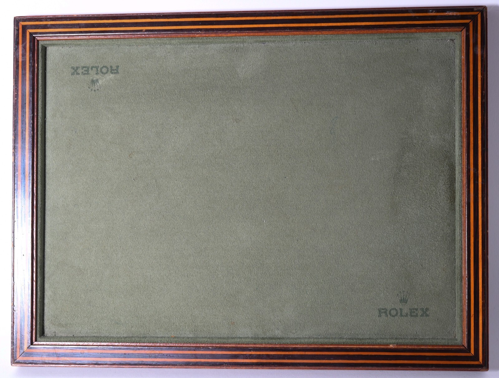 Genuine Rolex Display Handling Tray with Green Leather (4 Available)