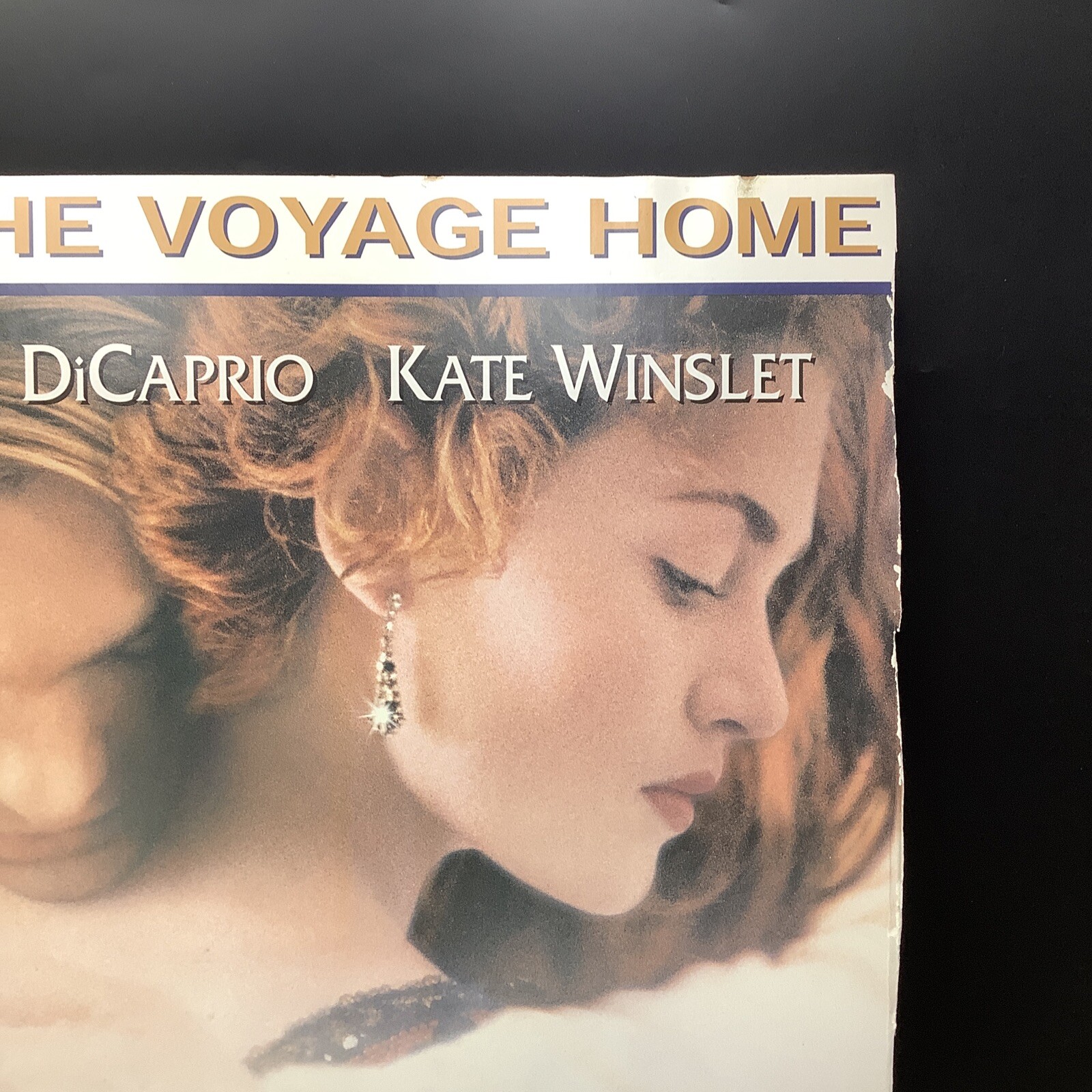 Titanic Cardboard Display Original Rare 20” X 17” Take The Voyage Home