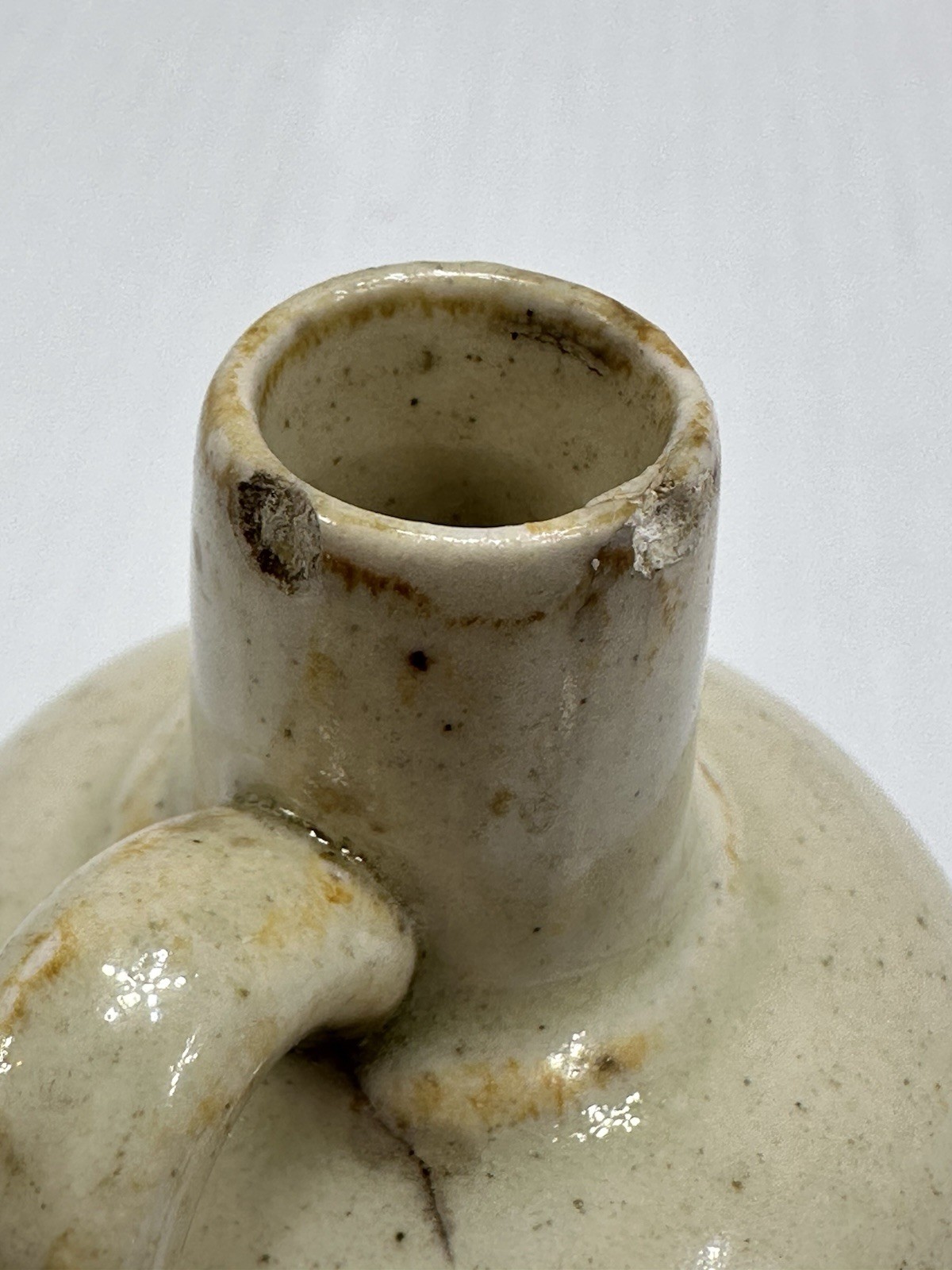 Antique I W Harper Nelson Co Kentucky Whiskey Stoneware Mini Jug Advertisement
