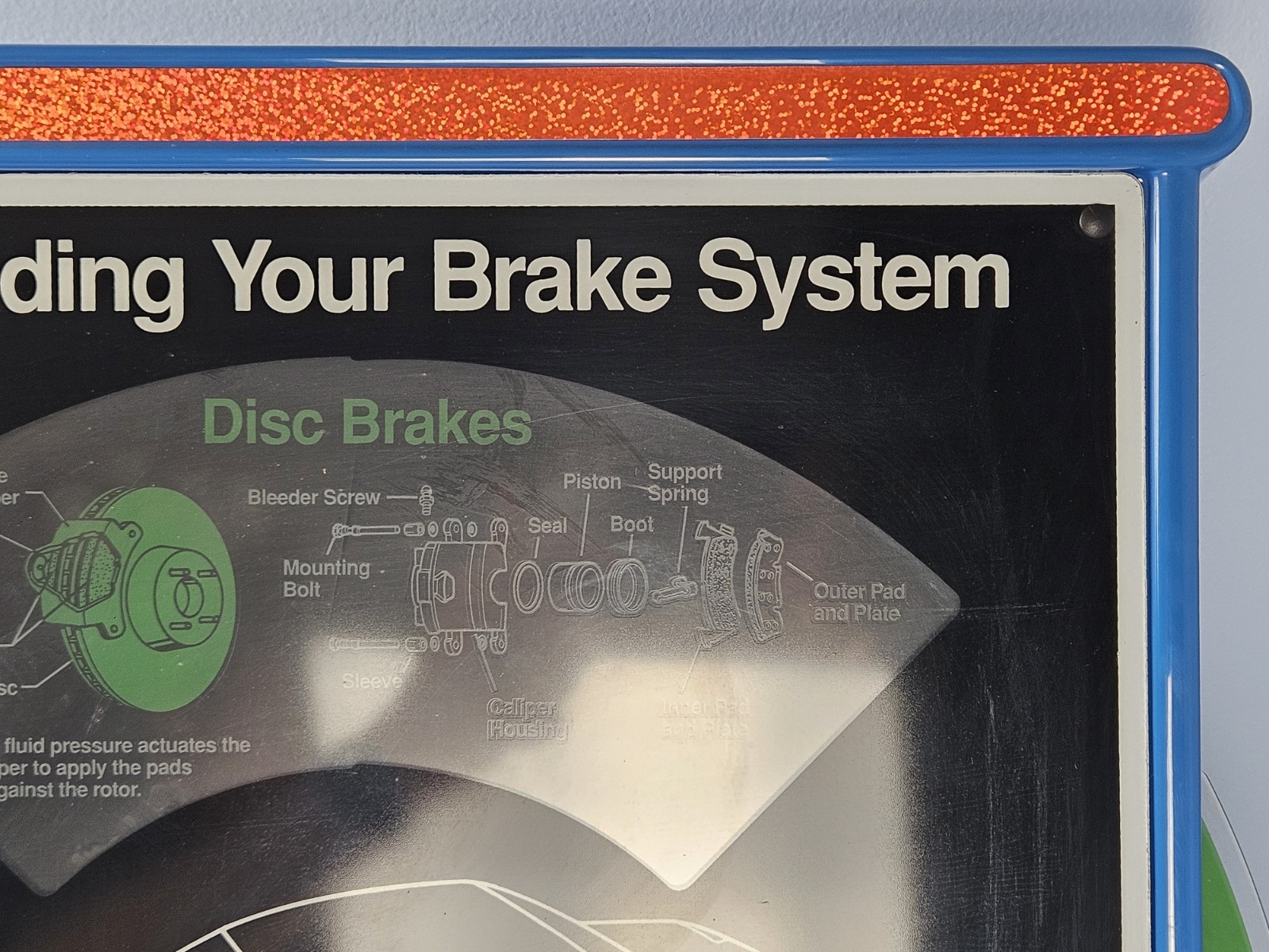 Lighted Shop Sign Raybestos Interactive Brake System Automotive Store Man Cave