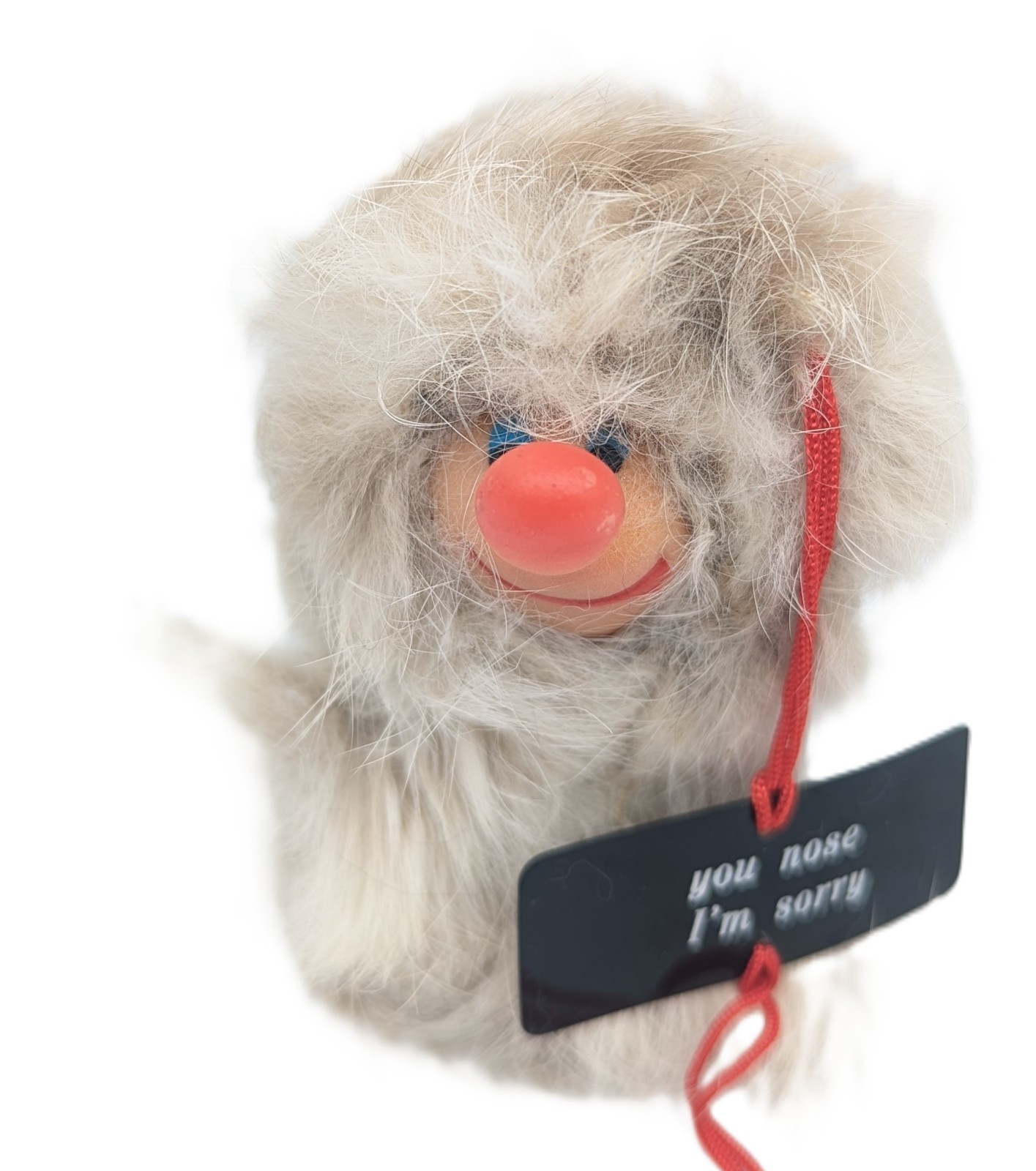 NOSEY Troll Dolls Store Display Fur Vinyl Eskimo Figures RARE 3″