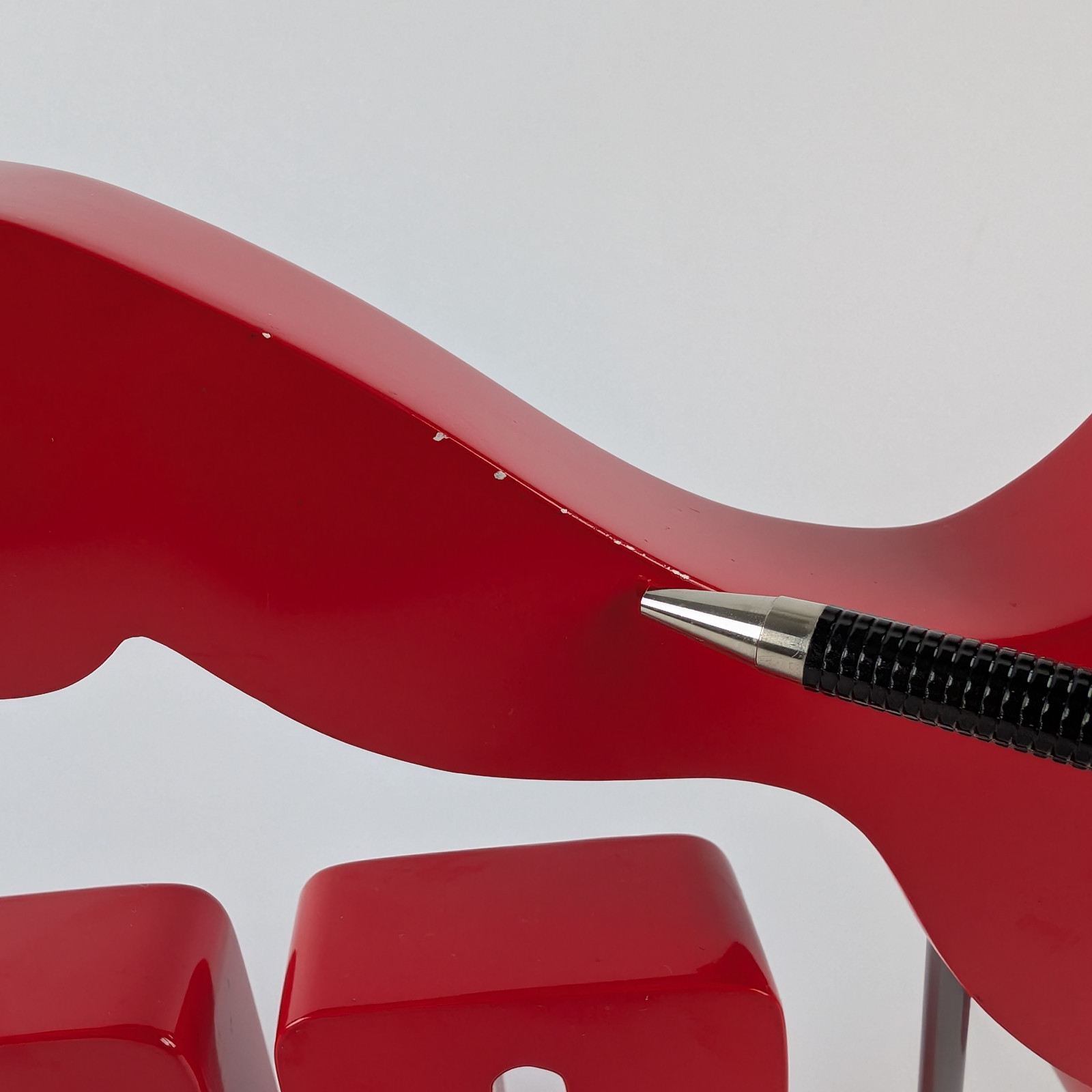 Puma Sneaker Shoe Store Advertising Red Counter Tabletop Display Stand Sign 20″